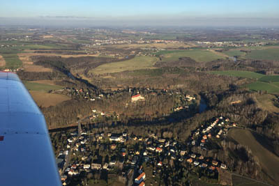 Januar 2020 | Ort und Schloss Wolkenburg an der Zwickauer Mulde