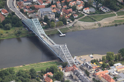 September 2020 | Dresden - Br&uuml;cke "Blaues Wunder"